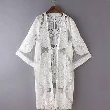 Black And White Beach Cover Up Pareo Cover Up Floral Embroidery Beach Beach Swimsuit Cover Bikini Cover Up Summer Swim Suits