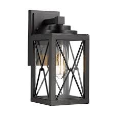Buy online or at a store near you. Emliviar Outdoor Wall Mount Light Fixture Modern Exterior Wall Sconce In Black Finish With Clear Glass 0387bk Buy Online In Bermuda At Bermuda Desertcart Com Productid 153232744