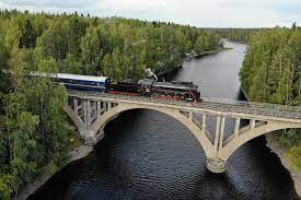 Ruskeala Express Trem A Vapor Para O Desfiladeiro De Ruskeala Experiencia Oferecida Por Shorex Ru Sao Petersburgo Russia Tripadvisor