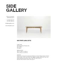 Greenwich living antique & design center. Gio Ponti Coffee Table Side Gallery