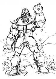 Avengers coloring pages print and color com. Thanos Free Printable Coloring Pages For Kids