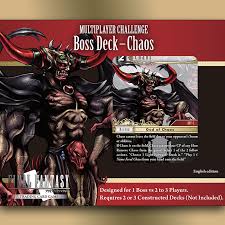 The second win con is with frenetic efreet + zndrsplt, eye of wisdom. Final Fantasy Trading Card Game Multiplayer Challenge Boss Deck Chaos English Version Square Enix Store