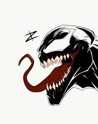 Venom Drawing Venom Art My Drawings Marvel Drawings