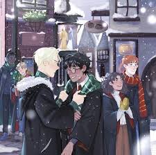 Pin By Brătfălean Camelia On Drarry Drarry Drarry Fanart Harry Potter Comics