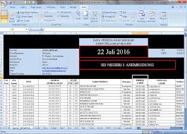Xls Otomatis Software Rekap Nilai Skhus Ijasah Tahun 2016 Berbasis Aplikasi Excel Free Download Aplikasi Belajar Pendidikan