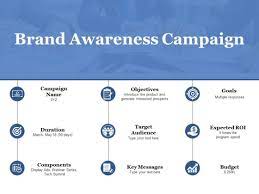 Brand awareness is the extent to which customers are able to recall or recognize a brand under different conditions. Brand Awareness Campaign Ppt Powerpoint Presentation Pictures Summary Powerpoint Templates