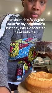 Asda Birthday Cake Revamp