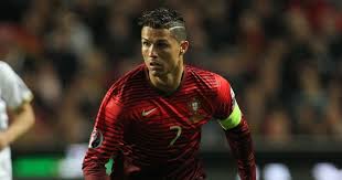 Cristiano Ronaldo Reveals New Hairstyle In Portugal S 2 1 Euro 2016 Qualifying Victory Over Serbia Mirror Online