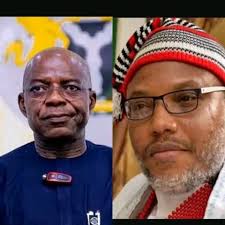 Umuahia - Gov. Alex Otti Tells FG To Release Nnamdi Kanu To Him The  Governor of Abia State, Dr. Alex C. Otti has called on the Federal  Government to release the leader