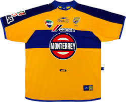 Tigres uanl home kit for dream league soccer 2021 dls 21 url: 2001 02 Tigres Uanl Home Shirt Excellent L Classic Retro Vintage Football Shirts