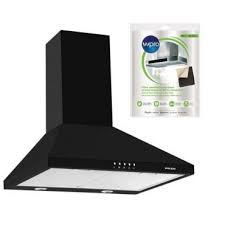 Glem Hotte Decorative Pyramidale Aspirante Noire Largeur 60cm Debit D Air 500m3 H Vente De Glem Conforama
