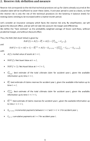 Learn about claims and how they can affect your small business insurance. One Year Reserve Risk Including A Tail Factor Closed Formula And Bootstrap Approaches Pdf Free Download