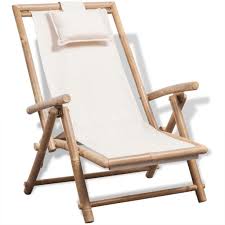 Outdoor Deck Chair Bamboo In 2020 Deck Chairs Bamboo Outdoor Bamboo Decking