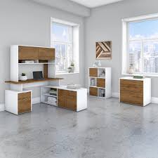 Let me start by giving a huge shout out to jordan porritt, who inspired me on these pages to build this desk. Bush Business Furniture Jamestown 60w L Shaped Desk With Hut