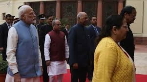 The president has the seat for a time span of five years. Budget Session From Uncertainty Govt Working To Build New India Says President Kovind India News The Indian Express
