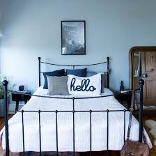 The colour combination plays a major role in transporting us to a different mood. Peach And Blue Bedroom Ideas Opnodes