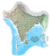 The two states have since gone through further reorganization: The Indian Subcontinent Map Illustrations Avenza Maps