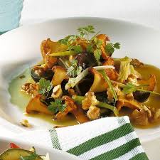 Pilzsalat Mit Trauben Rezept Pilzsalat Salat Rezepte