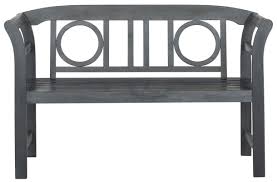 Brinwood 2 Seat Wooden Garden Bench Outdoor Bench Wooden Garden Benches Grey Benches