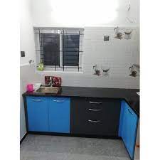 This guide to standard kitchen cabinet dimensions of height depths and width will help with your kitchen remodel project. L Shaped Pvc Kitchen Cabinet Size Dimension 2 5 3 Feet Height Rs 250 Square Feet Id 21664076162