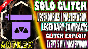 How to unlock & craft masterworks! Unlock All Masterwork Epic Blueprints Guide Anthem All Classes Blueprint Unlock Youtube