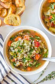 Tuscan-style winter vegetable soup