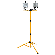 Arlec 1000W Halogen Worklight With Tripod - Bunnings Australia