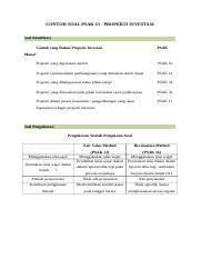 We did not find results for: Contoh Soal Properti Investasi Docx Contoh Soal Psak 13 Properti Investasi Soal Klasifikasi Contoh Yang Bukan Properti Investasi Psak Properti Yang Course Hero
