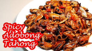 Spicy Adobong Tahong Spicy Mussels Adobo Youtube Cooking Food Adobo