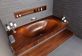 Nun möchte ich eine badewanne daraus machen die innen . Holzbadewannen Ein Exklusives Badevergnugen Das Haus
