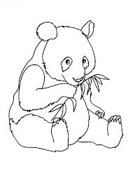 Baby Panda Coloring Page Worksheets 99worksheets