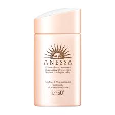 Anessa perfect uv sunscreen mild milk spf50+ pa++++ 60ml for sensitive skin f/s. Anessa Perfect Uv Sunscreen Mild Milk Spf 50 Pa At Low Price Tofusecret