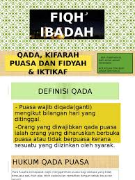Sebelum berbuka puasa dianjurkan membaca doa sebagai rasa syukur. Qadha Kifarah Puasa Dan Fidyah