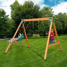 Furthermore, the quality of our wooden swing sets exceed the astm industry standards for safety. Pin On New House