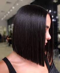 Blunt Lines Who S Loves A Good Bob Straight Hairstyles Thick Hair Styles Hair Styles