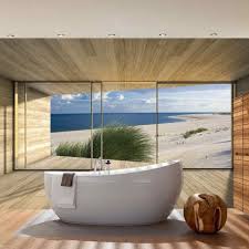 Vlies Fototapete No 1530 Architektur Tapete Terrasse Balkon Fenster Holzwand Strand Meer Wolken Dunen Beige Li Fototapete Tapeten Wohnzimmer Umgestalten