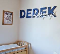 Nursery clocks & wall decor. Boys Wall Letters Custom Boys Room Letters Craftcuts Com