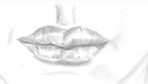 Above that you can draw two more lines to indicate the mouth opening and the top of the top lip. How To Draw Lips Male Female Smiling From The Side