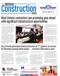 Maybe you would like to learn more about one of these? Ontario Construction News Starts Weekly Publication In Preparation For Daily Launch On May 1 Ontario Construction News