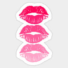 Apr 20, 2020 · i’ve avoided lipstick, let alone pink lipstick for years. Pink Lips Stickers Teepublic