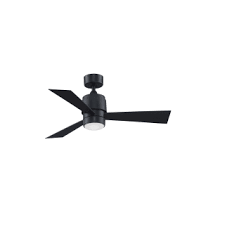 44 minka aire light wave white led ceiling fan. Fanimation Ma4660blw Black Zonix Wet Custom 44 Or 52 3 Blade Outdoor Dc Ceiling Fan Light Kit And Blades Not Included Lightingdirect Com