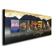 To get the correct spelling of a person's name you would ask how do you spell your name? or can you please spell your name for me? Montana Wall Art State Art Personalized Art Personal Prints