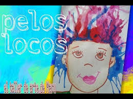 Pelos Locos con tempera y sorbete - YouTube