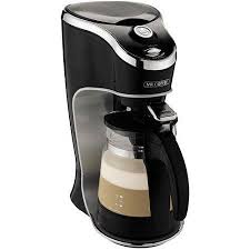 Mr Coffee Cafe Latte Home Brewer Black Bvmc El1 Silver Latte Machine Latte Maker Mr Coffee