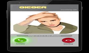 Justin bieber c/o drew house 5990 malburg way vernon, ca 90058. Fake Call From Bieber Justin Calling Prank Amazon De Apps Spiele