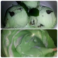 Glace A La Menthe Et Chocolat Noir Recette Glace Chocolat Noir Menthe