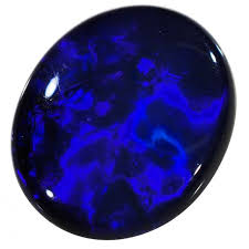 Black And Blue Stones 3 1 Cts Top Gem Black Opal Electric Blue Sb 1001 Minerals And Gemstones Crystals And Gemstones Black Opal Stone