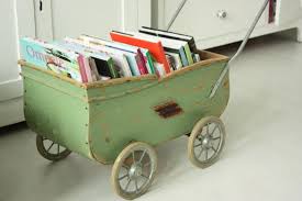 Nicole Adams Made Me Think Of You Vintage Buggy Book Bin Bibliotheque Enfant Decoration Chambre Enfant Chambre Enfant