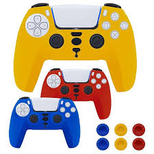 O playstation 5 (ps5) é o videogame da nova geração da sony lançado no brasil. Capa De Caixa De Silicone Para A Sony Playstation 5 Ps5 Dualsense Controller Preto Branco Vermelho Amarelo Azul Verde Comprar A Precos Baixos Na Loja Virtual Joom
