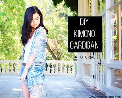 Few clothing pieces are as versatile as a kimono cardigan. Diy Kimono Cardigan Tutorial Lovespunk